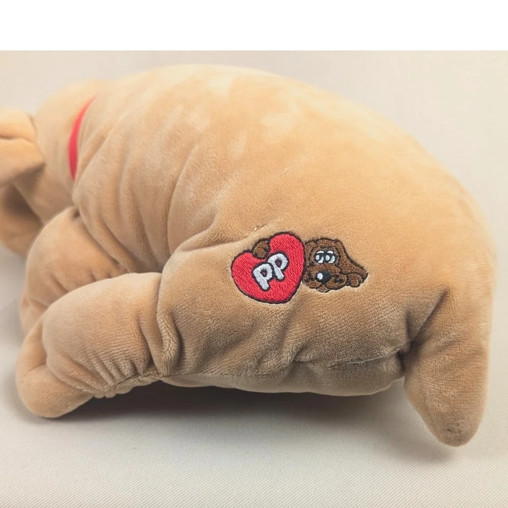 Pound Puppies Classic Plush Tan Dog 2019 Hasbro Basic Fun Retro Stuffed 17in